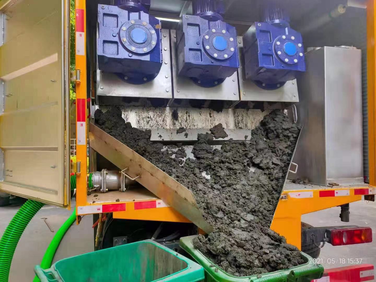 夏河化粪池清掏城市维护站-泥浆净化干湿分离处理